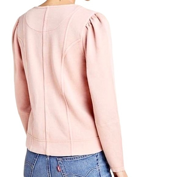 MAEVE by ANTHROPOLOGIE Jeanne Puff Sleeve Sweater - Picture 2 of 11
